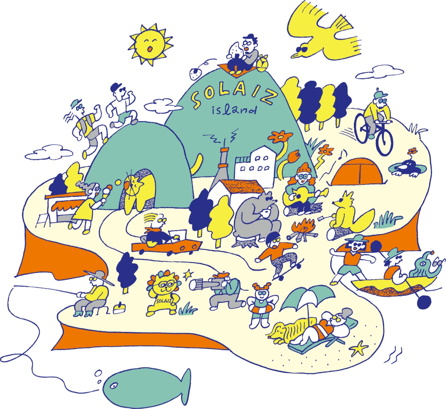 ソライザーたちと楽しく過ごす島 SOLAIZ Island